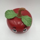 Vintage 1972 Fisher-price Happy Apple Roly Poly Chime 1970s Baby Toy