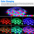 16ft Flexible 3528 Rgb Led Smd Strip Light Remote Fairy Lights Room Tv Party Bar