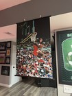 Michael Jordan Mj Chicago Bulls Rookie Banner Sign 21x30 Classic Poster Rare