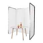 Backdrop Stand Photography Backdrop Stand W white Cloth For Live Streaming New