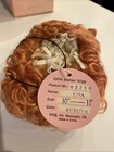 Kais Mohair Lisa Doll Wig Size 10-11  Auburn