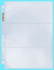 25 Ultra Pro 3-pocket Platinum 3 5x7 5 Pages Sheet Ticket Currency Coupon 3-ring