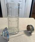 Vintage Tablecraft Glass Drinking Straw Holder dispenser 11 