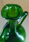 Mid Century Venetian Modern Art Glass Lady Bottle W  Clear Glass Stopper Read