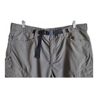 The North Face Men s Xxl Cargo Shorts Logo 7 Pockets Belted Taupe Nylon 40 X 10