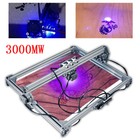 3000mw Cnc Laser Engraving Machine Diy Desktop Engraver Cutting Tool Kit 65x50cm