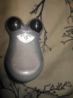 Nuface Mini Facial Toning Device With Brush No Box   Gel Never Used Tested Works