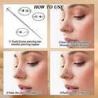 Piercing Kit Grabber Tool Earrings Applicator O1u72041
