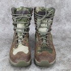Cabela s Gore-tex Hunting Boots Womens Size 8 D Brown Green Camo Leather