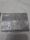 Antique European 800 Silver  Cigarette Case   Compact 