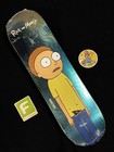Super Rare Rick And Morty Primitive Skateboard Deck Foil Carlos Ribeiro Prod
