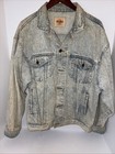 Hard Rock Cafe Acid Washed Denim Jacket Orlando Vintage 90   s Xl Save The Planet