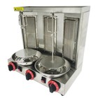 3head Commercial Shawarma Machine Vertical Lp Gas Doner Kebab Gyro Grill Machine