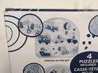 Peg Puzzle By Btoys 4 Puzzles 35 Pieces 18m  Sea  Vehicles  Dinos  Animals Theme