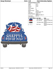 4th Of July Collection 02 Embroidery Machine Designs Pes Brother Usb