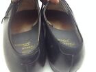 Usa Vintage French Shriner Black Leather Business Popwer Oxford Shoes 9 5 E