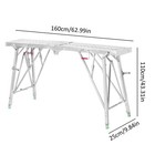 Folding Scaffolding Equipment Scaffold Work Platform With Adjustable Height-