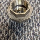 1-1 2 in Lead Free Brass Female Npt Threaded Union Connection Pipe Fitting New