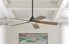 Home Decorators Beckford 52 In  Led Indoor Matte Black Ceiling Fan With Light