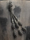Trabzon Kazaz Hand-knitted 925 Silver Tassel For Tasbeeh  Special Design