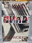 Original 1984 Queen The Works Promo Poster 24   x36    Freddie Mercury
