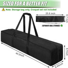 Croquet Set Carry Bag  40  840d Oxford equipped With Ball Storage Bag  For Holdi