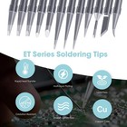 Hanglife Et Soldering Iron Tips With Holder For Weller 12pcs holder 