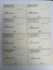 Vintage Postcards Uss Alabama Battleship Commission Collection Of 8 Postcards