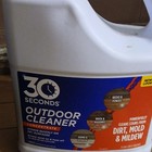 30 Seconds Outdoor Cleaner Concentrate 2 5 Gal Works Quickly On 50  Surfaces