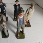 Vintage Lot Of Lead Figures All Broke For Repair Or Parts No Returns All Broke