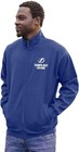 Nhl Officially Licensed Full Zip Sweatshirt Unisex-adult Team Color 55 Cotton