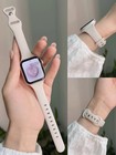 Silicone Narrow Sport Band For Apple Watch Series 11  10  9  8  7  6  5 - 1  Se