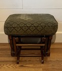 Best Chairs Oak Wood Gliding Ottoman Footstool Nursery Baby Rocker Glider Stool