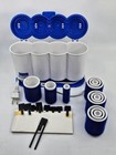 Jilbere Stackables Hot Air Setter 12 Easy Grip Hair Rollers Curlers   12 Clips