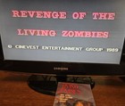 Revenge Of The Living Zombies Vhs Horror Slasher Magnum Entertainment 1989