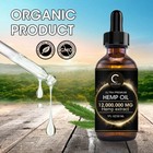 3x Organic Hemp Oil Ultra Premium Cold-pressed Support Stress Joint Hair Health