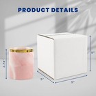   5x5x5 Shipping Boxes For Coffee Mugs  Candles  Gifts Mailing  Packaging  St   