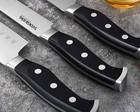 Chef Knife Set  Cooking Knives  Stainless Steel Cutlery  3-piece
