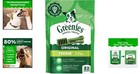Teenie Natural Dog Dental Treats - 22 Count  Supports Fresh Breath   Gum Health