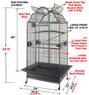 64  Large Bird Parrot Elegant Play-top Cage Cockatiel Macaw Conure Finches Cage