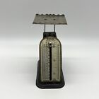 Antique Pelouze Chicago Union Postal Scale Black Metal 1900s Patriotic Usa