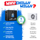 Chilly Willy Cold Plunge Water Chiller - Ice Bath Cooler System - 1 3 Hp