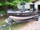 2023 Lund  1600 Fury  Tiller Boat W 25hp Mercury Motor   Shoreland r Trailer Etc
