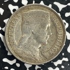 1931 Latvia 5 Lati Lot c3740 Large Silver Coin  Nice 