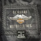 Harley Davidson Other Vest  Leather Black Solid 98024-18vm  Xl Read Discrip 