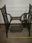 Antique Singer Treadle Sewing Machine Cast Iron Table Base 23 