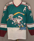 Movie Paul Kariya  9 Mighty Ducks Hockey Jersey Men s Stitched Custom Name