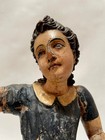 Antique Religious Santo Folkart Wood Guatemala 19th Century Spanish Colonial