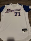 Kyle Muller Team Issued 2022 Atlanta Braves Throwback Jersey Mlb Auth Holo