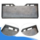 1 4  5 16  3 8  1 2  Skid Steer Loader Mount Plate Bucket Quick Tach Attachment